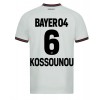 Bayer Leverkusen Odilon Kossounou #6 Bortatröja 2023-24 Korta ärmar